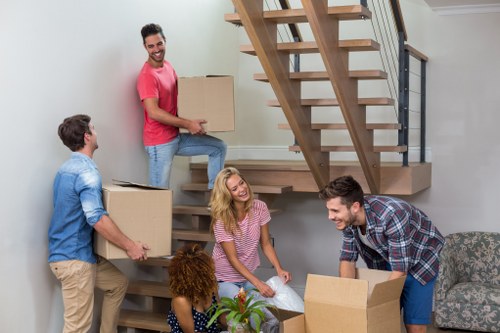 Local man and van team handling a residential removal