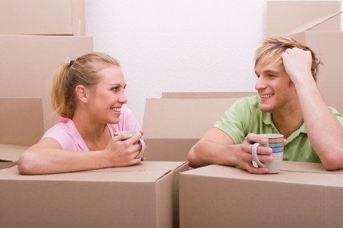 Commercial moving team planning an office relocation in Southwark