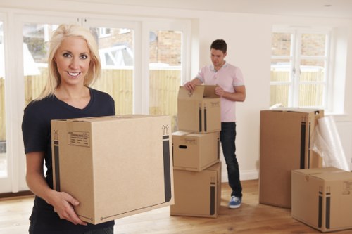 Man and van service helping with a local move in Southwark