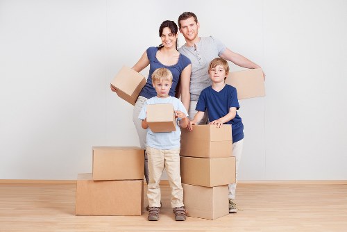 Southwark removals team transporting household belongings with care