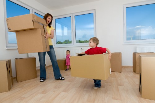 Residential man and van move for a Southwark apartment or flat