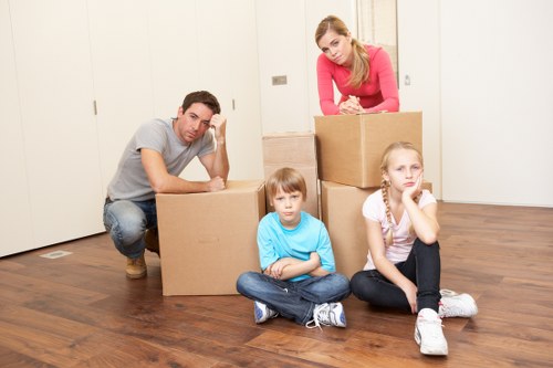 Van service helping with furniture collection in Southwark